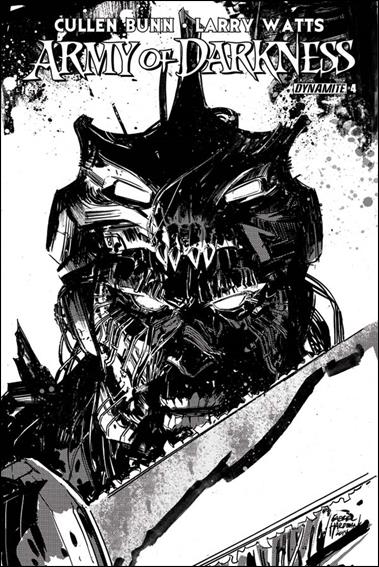 Army of Darkness (2014) issue 4-D Gabriel Hardman 1:10 Black & White Cover