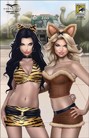 Grimm Fairy Tales (2016) issue 7-F Keith Garvey San Diego Comic-Con Cover 1/250