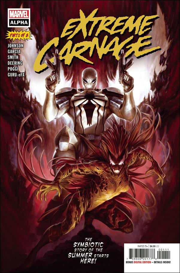 Extreme Carnage Alpha issue 1 Dave Rapoza Cover