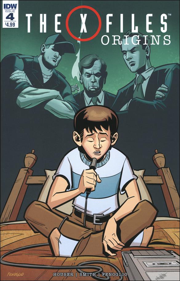 X-Files: Origins issue 4 Chris Fenoglio/Corin Howell Cover