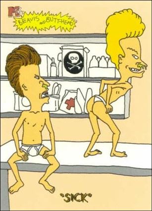Beavis and Butt-Head (Base Set) card '4069' 