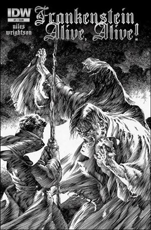 Frankenstein Alive, Alive! issue 1-C Bernie Wrightson #comicmarket Cover