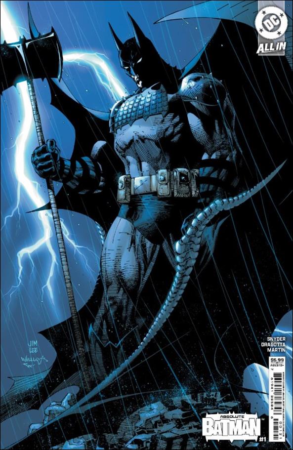 Absolute Batman issue 1-C Jim Lee Cardstock Cover