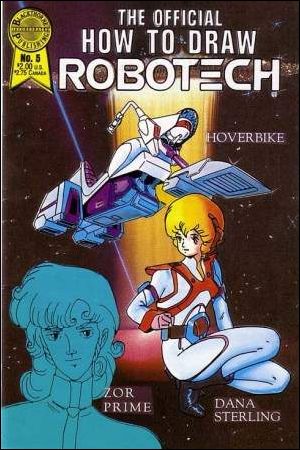 Official How to Draw Robotech issue 5