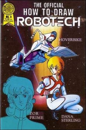 Official How to Draw Robotech issue 5