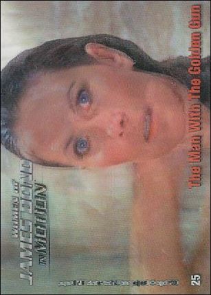 Women of James Bond in Motion (Base Set) card 25 The Man With The Golden Gun - Andrea Anders