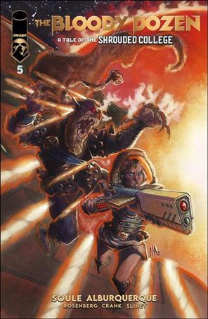 Bloody Dozen: A Tale of the Shrouded College issue 5-B Alberto Jimenez Alburquerque Cover