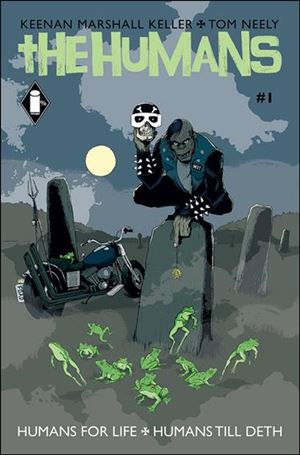 Humans issue 1-B Tom Neely Forbidden Planet / Jetpack Comics Cover