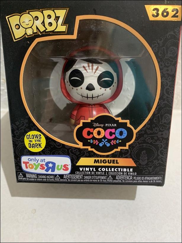 Dorbz figure 362-B Miguel (GITD)