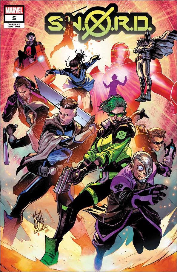 S.W.O.R.D. (2021) issue 5-B Stefano Caselli 1:25 Cover