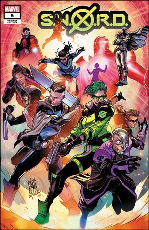 S.W.O.R.D. (2021) issue 5-B Stefano Caselli 1:25 Cover