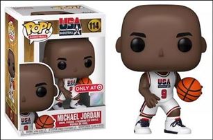Pop! Basketball figure 114 Michael Jordan (White Uniform)