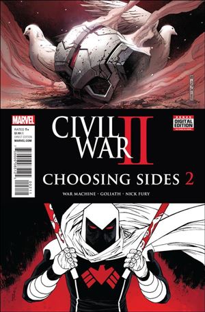 Civil War II: Choosing Sides issue 2 Jim Cheung & Declan Shalvey Cover