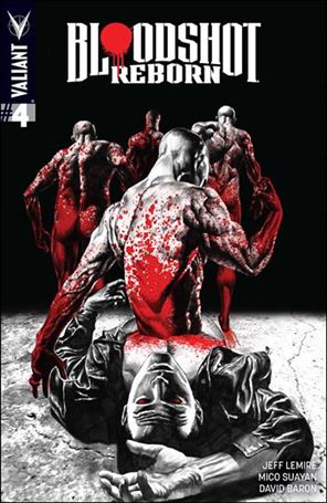 Bloodshot Reborn issue 4-F Mico Suayan Cover (2nd Printing)