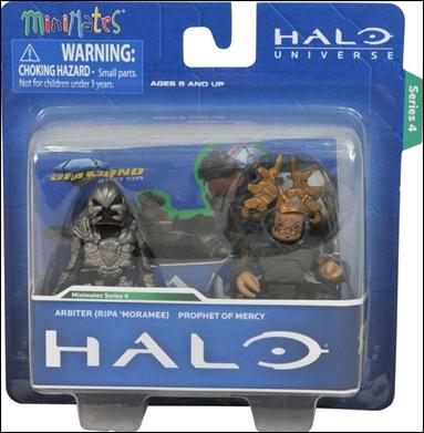 Halo Minimates figure 13 Arbiter (Ripa 'Moramee) and Prophet of Mercy