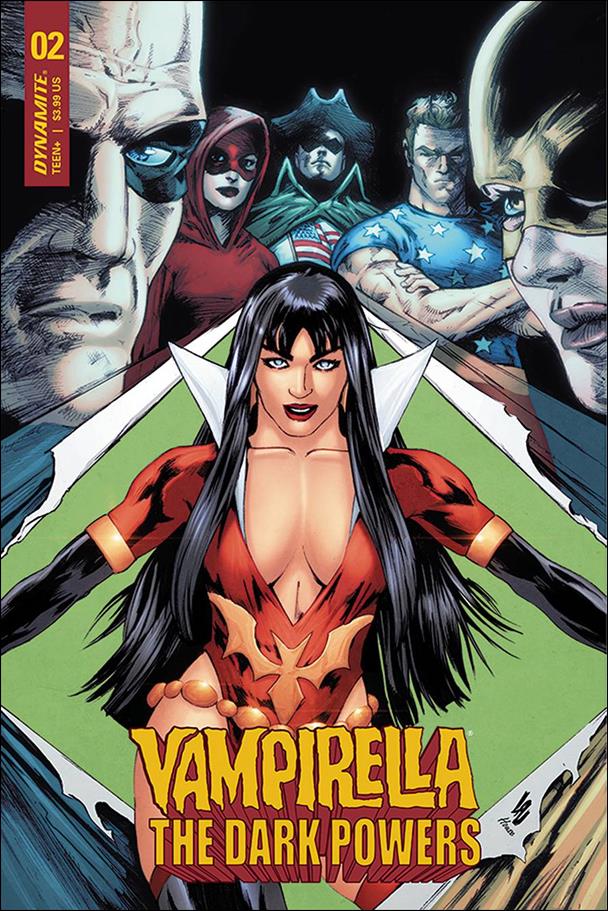 Vampirella: The Dark Powers issue 2-C Jonathan Lau Cover