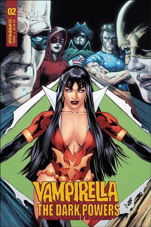 Vampirella: The Dark Powers issue 2-C Jonathan Lau Cover