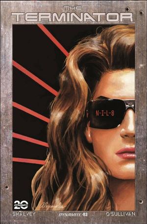 Terminator (2024) issue 3-Q Alex Ross Icon Cardstock Cover