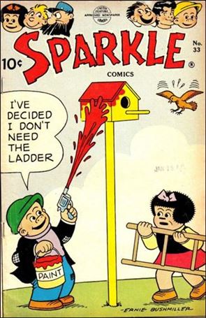 Sparkle Comics (1948) Cover Image 2