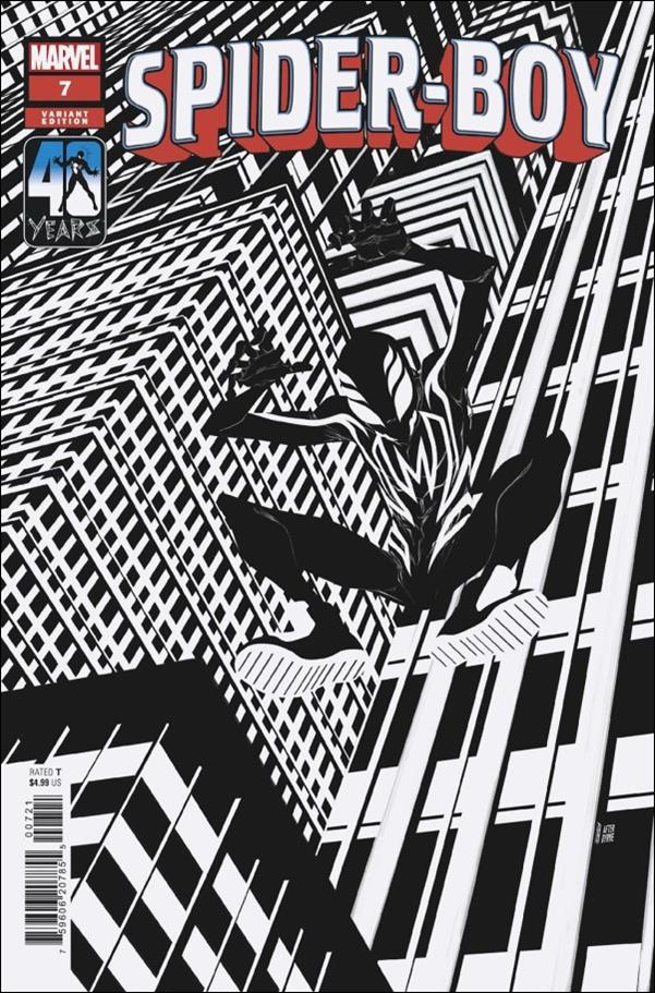 Spider-Boy (2023) issue 7-B David Baldeón "Black Costume" Cover