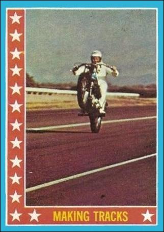 Evel Knievel (Base Set) card 22 Making Tracks