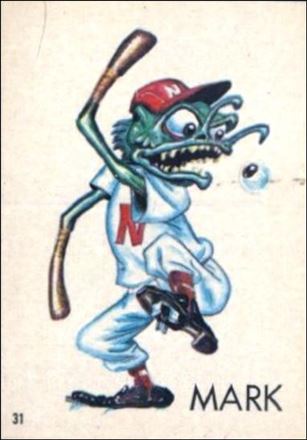 Ugly Stickers (1965) (Base Set) card 31-C Mark
