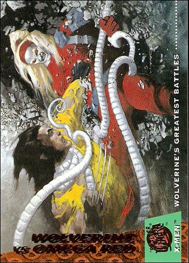 1994 Fleer Ultra X-Men (Base Set) card 139 Wolverine vs Omega Red