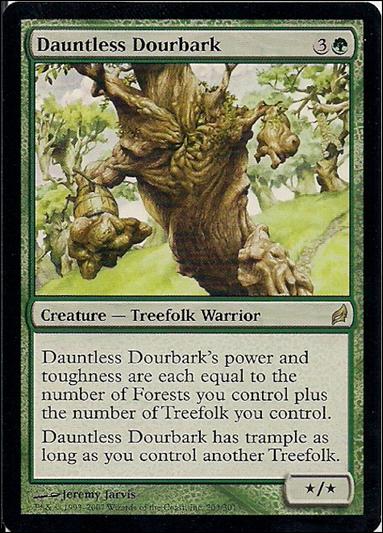 Magic the Gathering: Lorwyn (Base Set) card 203 Dauntless Dourbark