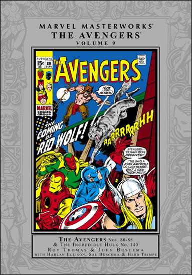 Marvel Masterworks: The Avengers issue 9 Silver Dust Jacket