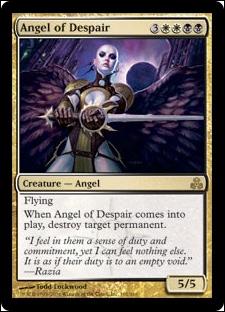 Magic the Gathering: Guildpact (Base Set) card 101 Angel of Despair