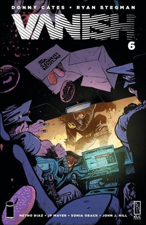 Vanish issue 6-B Daniel Warren Johnson Cover