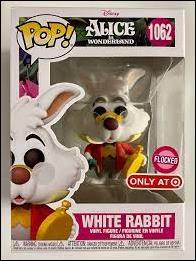 POP! Disney figure 1062-B White Rabbit (Flocked Target Exclusive)