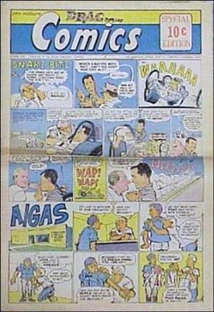 Drag Comics issue 1 Newspaper Format 