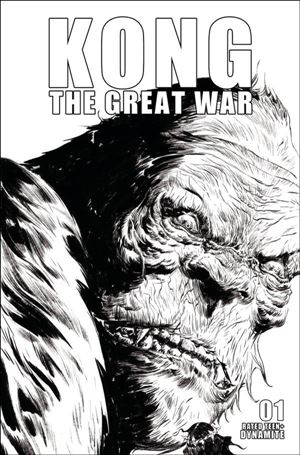 Kong: The Great War issue 1-E Jae Lee 1:10 B&W Cover