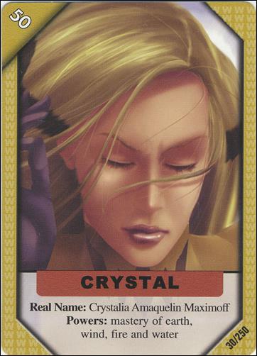 Marvel ReCharge: Inaugural Edition (Base Set) card 30 Crystal