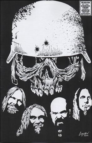 Rock and Roll Biography Comics issue 1-B Mats Engesten Cover