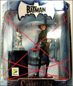 Batman (Exclusives) figure 2-I Catwoman (Silver Idol) 2005 SDCC Exclusive