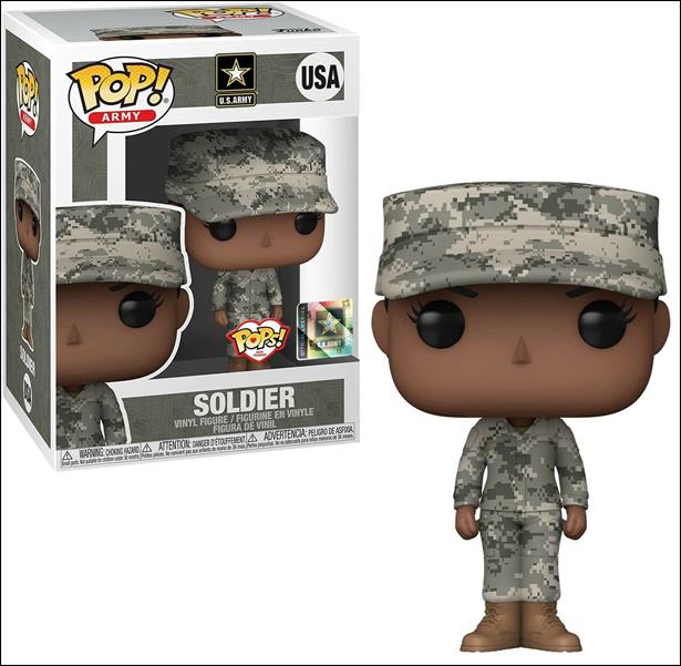 Pop! Army figure nn3 Soldier (female camo)