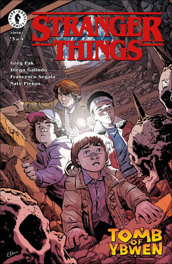 Stranger Things: Tomb of Ybwen issue 3-C Ethan Young Cover
