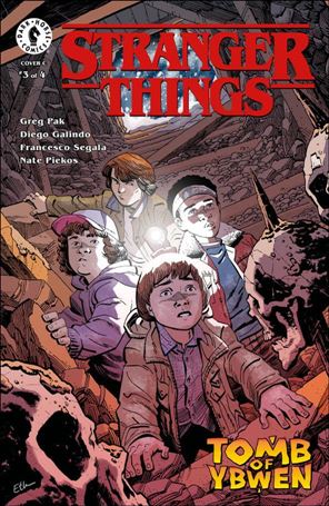 Stranger Things: Tomb of Ybwen issue 3-C Ethan Young Cover