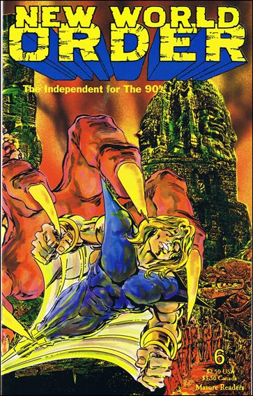 New World Order (1992) issue 6 Wraparound Cover