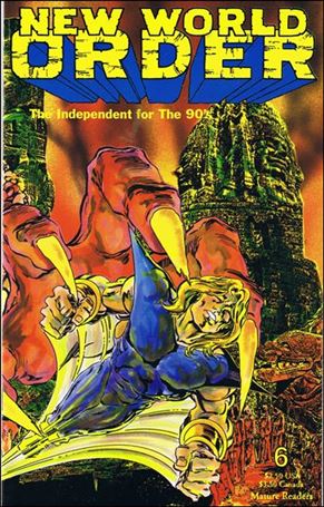 New World Order (1992) issue 6 Wraparound Cover