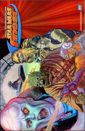 Star Wars Finest (Promo) card nn-B 7 x 10.75 Panel - Refractor Version
