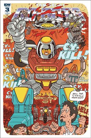 Go-Bots issue 3-C Ulisis Farinas 1:10 Cover