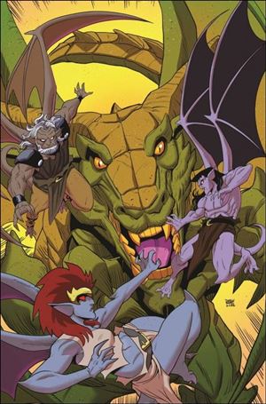 Gargoyles: Dark Ages issue 6-I Drew Moss 1:10 Virgin Cover