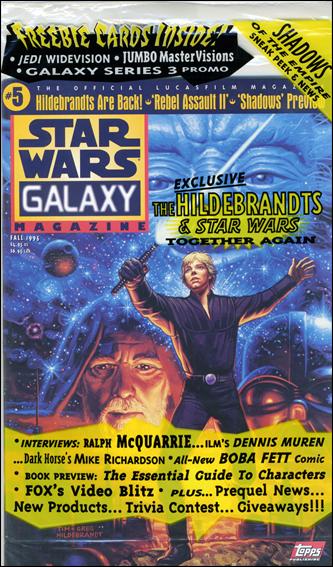 Star Wars Galaxy issue 5 Polybagged with Promo Cards and Poster