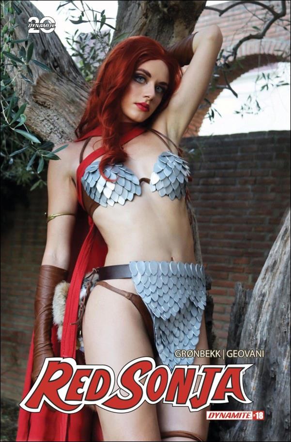Red Sonja (2023) issue 18-E Cosplay Cardstock Cover
