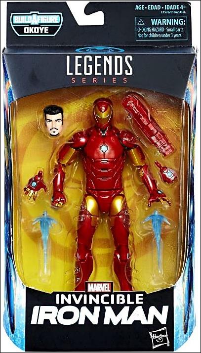 Marvel Legends Infinite: Black Panther (Okoye Series) figure 4 Invincible Iron Man