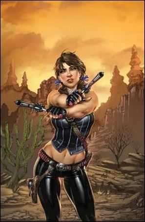 Legend of Oz: The Wicked West (2012) issue 17-C Jose Luis Emerald City Comicon Cover 1/250
