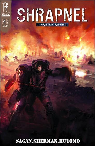 Shrapnel: Aristeia Rising issue 4-B Gerhard Mozsi Cover